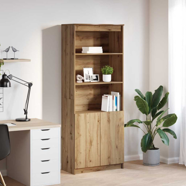 Aparador Artisan Roble 70x35x180 cm Madera de ingeniería D