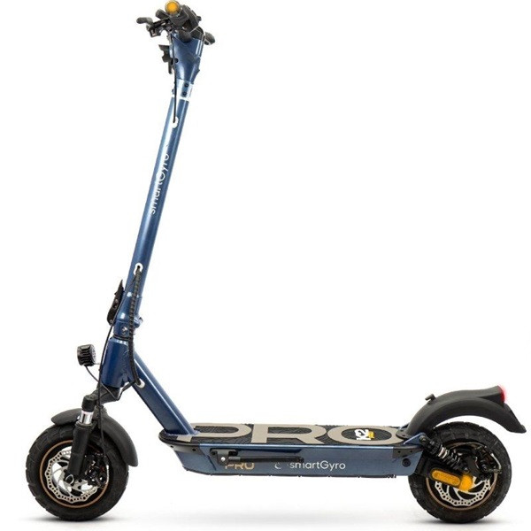 Patinete eléctrico smartgyro k2 pro blue certificado/ motor 1000w/ ruedas 10'/ 25km/h /autonomía 60km/ azul D