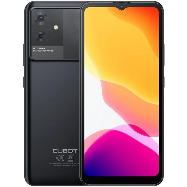 Movil smartphone cubot note 21 6.56pulgadas 6gb 128gb negro D