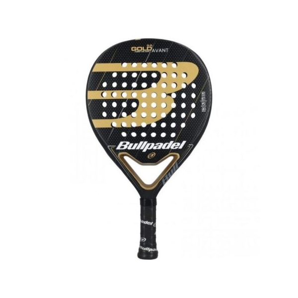 Pala de pádel bullpadel gold 3.0 2021/ negra y dorada D