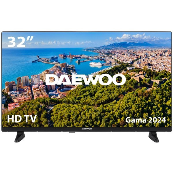 Televisor DAEWOO 32" LED HD 32DE14HL negro D