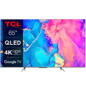 Smart TV TCL 65" 4K UHD QLED 65C635 negro D