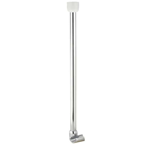 RIDDER Soporte de barra de cortina de baño cromado 55x2.5x2.5 cm RIDDER Soporte de barra de cortina de baño cromado 55x2.5x2.5 cm D
