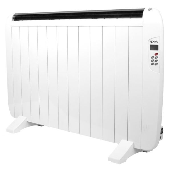 Radiador eléctrico pared/pie Yoevu 2000 W blanco D