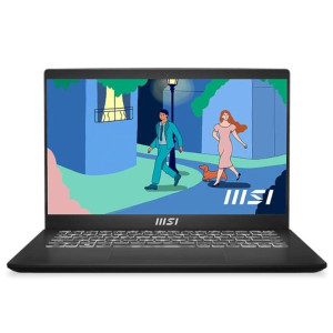 MSI MODERN 14" AMD Ryzen 5 8GB RAM 512GB 14-402XES negro D