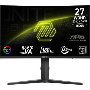 MONITOR GAMING MSI 27" MAG 275CQRF QD CURVO NEGRO D