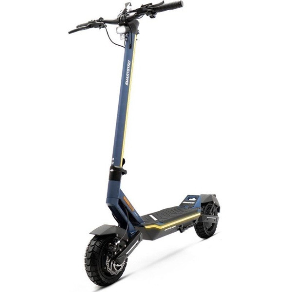 Patinete eléctrico smartgyro raptor dual evo lr/ motor 1000w/ ruedas 10'/ 25km/h /autonomía 75km/ negro y azul D