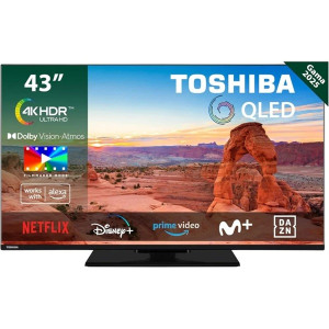 Tv toshiba 43pulgadas qled 43qv3463dg smart tv D