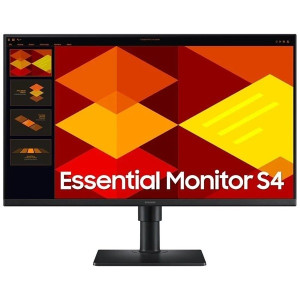 Monitor profesional SAMSUNG Essential S4 24" IPS S24D406GAU negro D