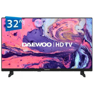 Smart TV DAEWOO 32" LED HD 32DM65HV negro D