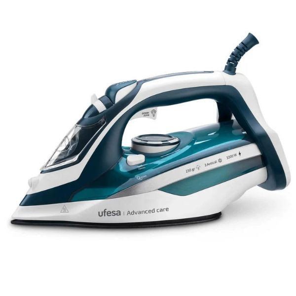 Plancha de vapor UFESA Advanced Care 3200W azul Plancha de vapor UFESA Advanced Care 3200W azul D