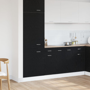 Gabinete con Cajones de Roble Negro  - 30x46x81.5 cm D