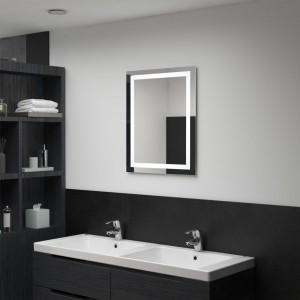 Espelho de banheiro com LED e sensor táctil 50x60 cm D
