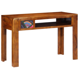 Escritorio  110x50x73 cm de Acacia de Madera Sólida D