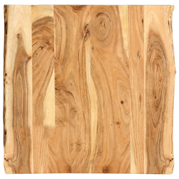 Encimera para armario tocador madera maciza acacia 58x55x2.5 cm D