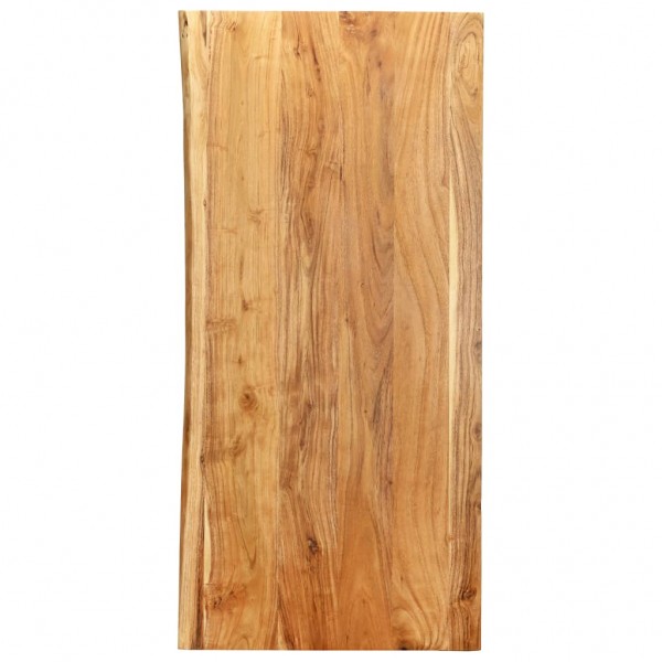 Encimera para armario tocador madera maciza acacia 118x55x2.5cm D