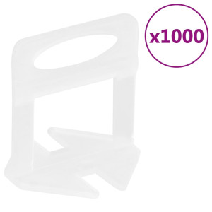 Calzos para nivelación de azulejos 1000 unidades 3 mm D
