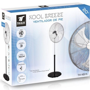 Ventilador de pie Thulos TH-KB15 negro H
