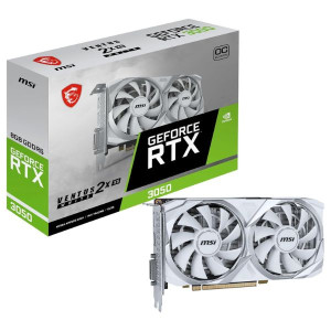 Tarjeta gráfica MSI RTX 3050 Ventus 2X White OC 8GB GDDR6 D