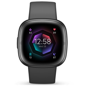 Google Fitbit Watch Sense 2 gris D