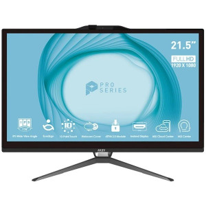 MSI Pro 13M 21.5" Intel Core i5 8GB RAM 256GB AP222T negro D
