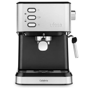 Cafetera Expreso UFESA Calabria negro/plata D