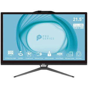 MSI Pro 13M 21.5" Intel Core i5 8G RAM 256GB AP222T-225ES negro D