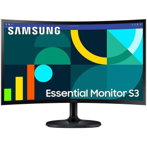 Monitor Profesional SAMSUNG Essential S3 24" FHD LS24D362GAUXEN negro D