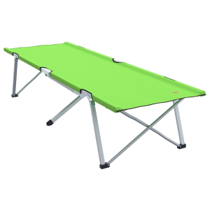 Cama de Camping Plegable Verde Oscuro Metal. Poliéster Individual H