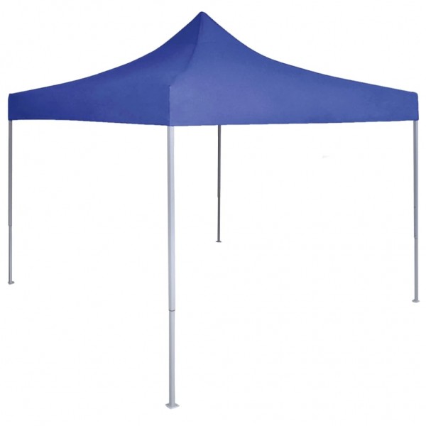 Carpa plegable profesional para celebraciones acero azul 2x2 m D