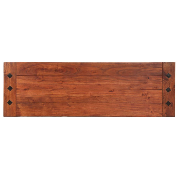 Banco de madera maciza de acacia 110 cm M 3