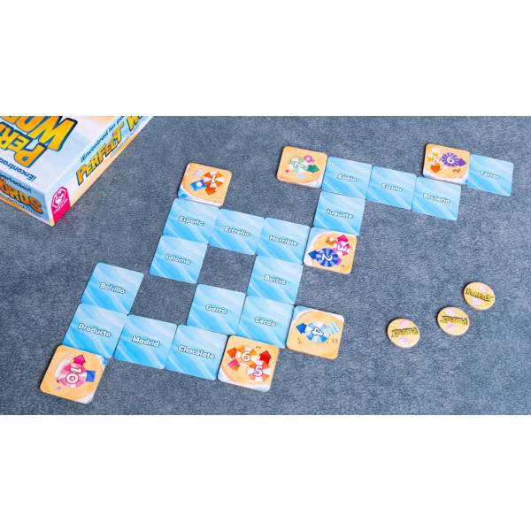 Jogo de tabuleiro de palavras perfeitas M 4