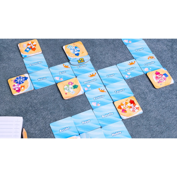 Jogo de tabuleiro de palavras perfeitas M 5