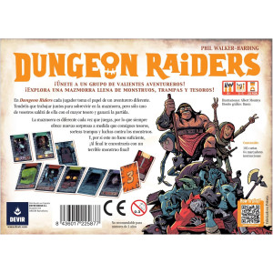Juego de mesa DUNGEON RAIDERS pegi 8 H