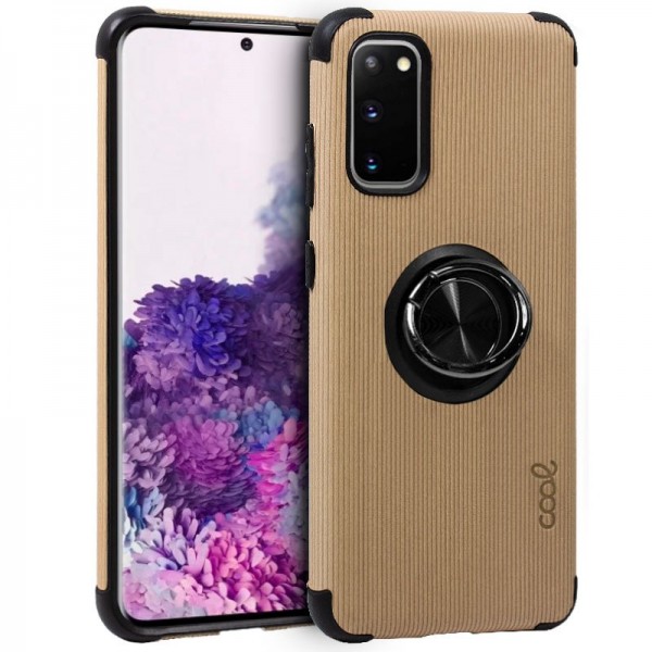 Carcaça COOL para Samsung G980 Galaxy S20 Tela dura + Anilla (Beige) D