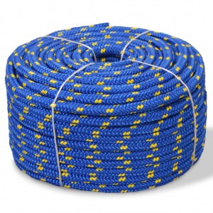 Cuerda marina de polipropileno 14 mm 250 m azul D