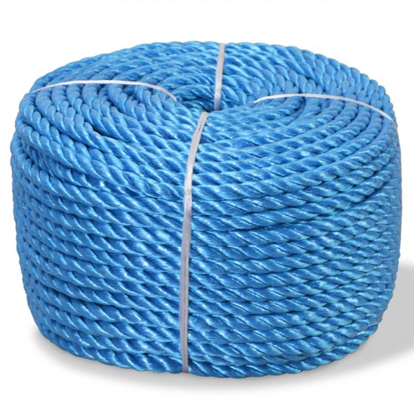 Corda torcida de polipropileno 12 mm 250 m azul D