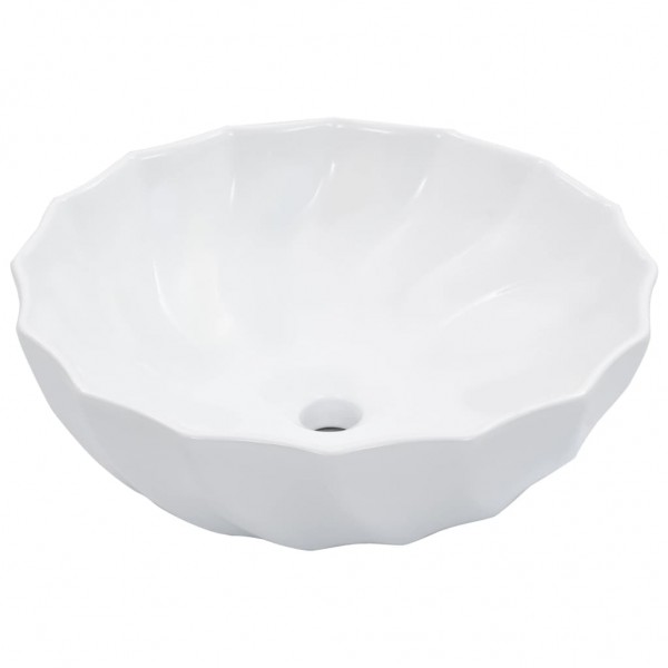 Lavabo 46x17 cm cerámica blanco D