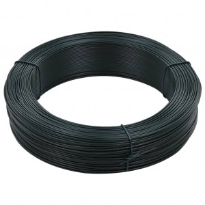 Fios de vedação de aço preto verde 250 m 0,9/1,4 mm D