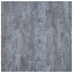 Lamas para suelo autoadhesivas PVC mármol gris 5.11 m² D
