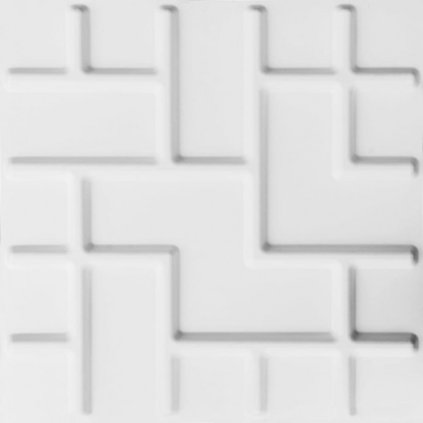 WallArt Paneles de pared 3D 24 uds GA-WA16 diseño Tetris D