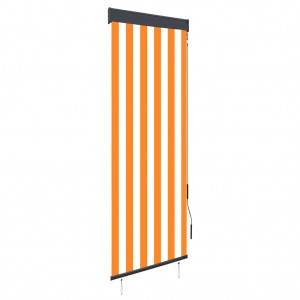 Vestuário laminável branco e laranja 60x250 cm D