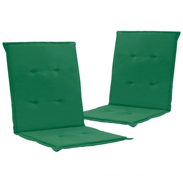 Cushion cadeira de jardim apoiado sob 2 uás tela verde Oxford D