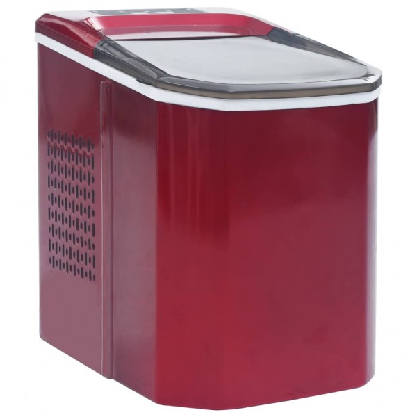 Máquina para hacer cubitos de hielo rojo 1.4 L 15 kg / 24 h D