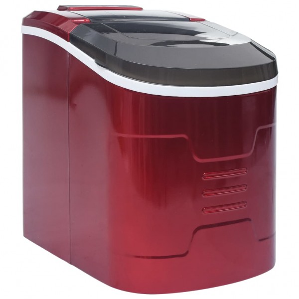 Máquina para fazer cubos de gelo vermelho 2.4 L 15 kg / 24 h D