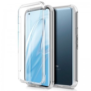 Fundação COOL Silicone 3D para Xiaomi Mi 10 / Mi 10 Pro (transparente Frontal + Trasera) D