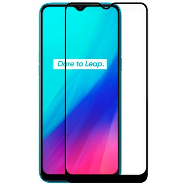 Protetor de cristal temperado COOL para Realme C3 (FULL 3D Negro) D