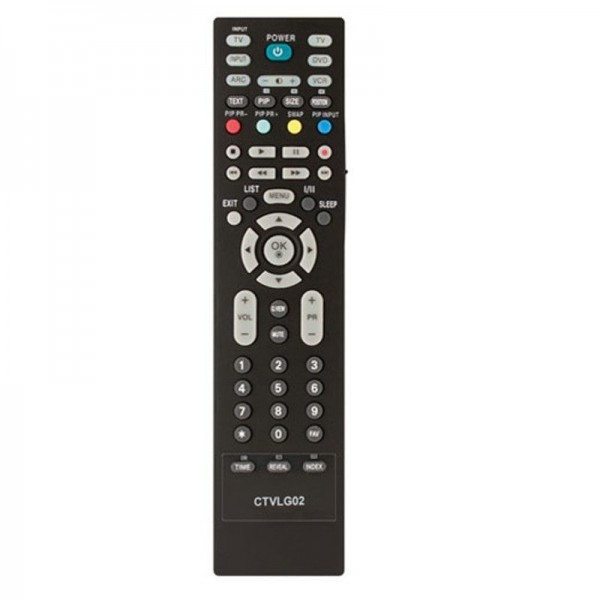 Controle remoto CTVLG02 compatível com TV LG D