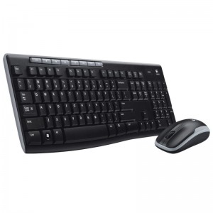 Teclado e mouse sem fio Logitech D