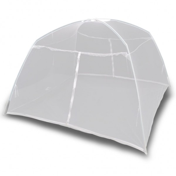 Tienda de campaña de fibra de vidrio blanco 200x150x145 cm D